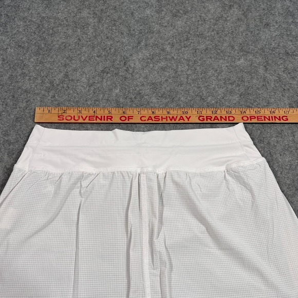 Vuori White Seabreeze Lightweight Lined Breathable Skirt Women's Size Medium - Picture 4 of 7